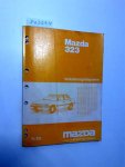 Mazda: - Mazda 323 Verkabelungsdiagramm Europa und alle Ausführungen (Linkslenker) 8/89