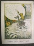 Theo van Hoytema , Hans Christiaan Andersen 214554 - Het lelijke jonge eendje litho's naar het sprookje van Hans Christiaan Andersen in vijfkleurendruk gereproduceerd