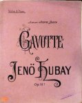 Hubay, Jenö: - Gavotte op. 51 no. 2. Violin & Piano