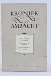 Diversen - Kroniek van het Ambacht  Europa nummer 1952