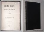 ECKART (ps. van H.E. STEINMETZ), - Indische brieven aan een  staatsraad [Lt.-gen. J. van Swieten]. Voorrede P.J.Veth.