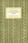 Rainer Maria Rilke - Der ausgewählten Gedichte erster Teil