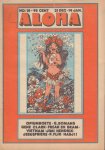 Diverse auteurs - Aloha 1972 nr. 18, 31 december tot 14 januari, Dutch underground magazine met o.a. lijstjes  BESTE LP'S 1971 (WINNAAR GENE CLARK), NEERLANDS HOOP (3 p.), JIMI HENDRIX (BOOTLEG LIJST, 1 p.), zeer goede staat
