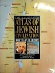 Josephine Bacon 29757, Martin Gilbert 11250 - The Illustrated Atlas of Jewish Civilization 3000 years of history