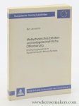 Janssens, Ben. - Metaphysisches Denken und heilsgeschichtliche Offenbarung : Ihre Korrespondenz im Systemversuch Herman Schells.
