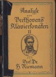Riemann, H. - Analyse von Beethovens Klaviersonaten II