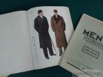 N/A. - Men's Fashions. - E. Soumillion. - Rare collection of 4 maps on Men's Fashions (1935-1954).