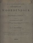Aa, A.J. van der - Biographisch woordenboek der Nederlanden, bevattende levensbeschrijvingen van zoodanige personen, die zich op eenigerlei wijze in ons vaderland hebben vermaard gemaakt. Derde deel . Letter C