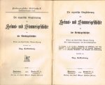 Tecklenburg, A. - Die organische Eingliederung der Heimat- und Stammesgeschichte in die Reichsgeschichte : eine methodische Anweisung, mit Stoffverteilungsplan und Unterrichtsbeispielen