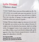 Slimani, Lei͏̈la - Chanson douce (FRANSTALIG)