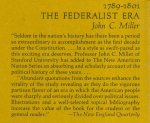 Miller, John C. - The Federalist Era - 1789-1801