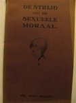 Max Hodann - De strijd om de sexueele moraal Geautoriseerde vertaling van Mr. Drs. Börger