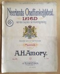 Verhoeven, J.G. - Neerlands Onafhankelijkheid : lied voor een zangstem met klavierbegeleiding