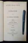 Beloe, William - Anecdotes of Literature and Scarce Books I-VI (first edition, complete)