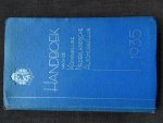  - HANDBOEK VAN DE KONINKLIJKE NEDERLANDSCHE AUTOMOBIELCLUB 1935