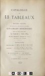 Hôtel Drouot - Collection Koucheleff Besborodko. Catalogue de 43 Tableaux de Maitres Anciens
