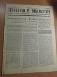Rijksinstituut voor Oorlogsdocumentatie - Nederland in Oorlogstijd. Orgaan van het Rijksinstituut voor Oorlogsdocumentatie. 3e jaargang Maart 1948. Nummer 2 (Frontuniversitaet Leiden)