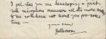 JACKSON, Holbrook - Handwritten, signed letter (ALS) to Daniel George Bunting, dated '24:x:46'.