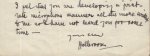 JACKSON, Holbrook - Handgeschreven, gesigneerde brief aan 'My dear Dan', gedateerd '24:x:46'.