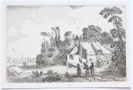 Velde, Jan van de II (c.1593-1641) - Farm along a country road [Set title: Amenissimae aliquot regiunculae... (4th volume)].