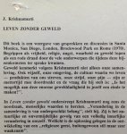 Krishnamurti, J. - Leven zonder geweld