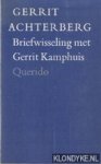 Achterberg, Gerrit - Briefwisseling met Gerrit Kamphuis