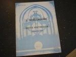 Boelmann; L. - Suite Gothique por grand orgue; Op. 25  /  Klavarskribo