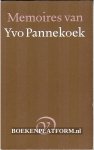 Pannekoek, Yvo - Memoires van Yvo Pannekoek