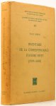 RIVET, A., DIBON, P. - Inventaire de la correspondance d'André Rivet (1595-1650).
