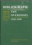 J.C.H. de Groot - Bibliografie van Overijssel 1935-1950