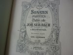 Bach; J. S. (1685-1750) - Sonaten / BWV 1001-1006 fur Violine Solo (herausgegeben von J. Hellmesberger / neu redivierte ausgabe von Carl Herrmann)
