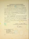 KPM - Brief KPM betreffende hondsdolheid Logeergebouw