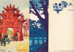 CHAMPAGNE CHARLES HEIDSIECK - Visions d'Orient. (12 colorful menus in original portfolio).