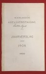 Nederlandse - Nederlandse Adelsvereeniging : jaarverslag over 1908