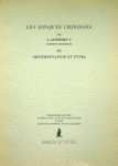 Paris, P. and L. Audemard - Les Jonques Chinoises (10 volumes complete)