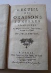 Flechier, Esprit - Recueil des Oraisons Funèbres