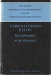 Asser, C. - Handleiding tot de beoefening van het Nederlands Burgerlijk Recht, Verbintenissenrecht. Deel 1. De verbintenis in het algemeen.