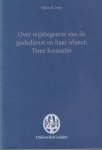 Drees, Willem B. - Over wijsbegeerte van de godsdienst en haar object: Twee formules