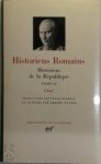 Gérard Walter - Historiens Romains. Historiens de la République