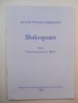 Emerson, Ralph Waldo - Shakespeare