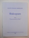 Emerson, Ralph Waldo - Shakespeare