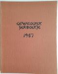 (red) Brouwers, Van der Ley, Van der Meer, Walsweer - Genealogysk Jierboek/Jierboekje 1987
