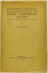 HOFSTRA, S. - Differenzierungserscheinungen in einigen afrikanischen Gruppen. Ein Beitrag zur Frage der primitiven Individualität.
