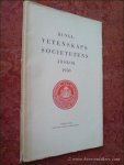 KUNGL. VETENSKAPS-SOCIETETET I UPPSALA: - Kungl. Vetenskapssocietetens Årsbok 1950.