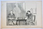 Braakensiek, Johan (1858-1940) - [Original lithograph/lithografie by Johan Braakensiek] De Transvaalsche kwestie, 30 Juli 1899, 1 pp.
