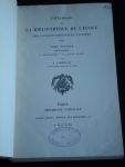 Lambrecht, E. - Catalogue de la Bibliotheque Des Langues Orientales Vivantes, Tome premier linguistique I Philologie, II Langue Arabe