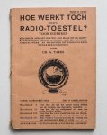 Takes, Ch. A. - Hoe werkt toch zoo'n Radio-toestel? - voor iedereen begrijpelijk gemaakt hoe wij zoo maar uit de lucht radio-muziek kunnen opvangen