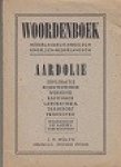 Molyn, J.H. - Woordenboek Aardolie Nederlandsch-Engelsch en Engelsch-Nederlands