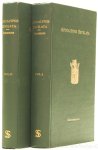 SWEDENBORG, E. - Apocalypsis revelata in qua deteguntur Arcana quae ibi praedicta sunt et hactenus recondita latuerunt. Complete in 2 volumes.