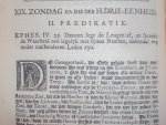 Jacobus Velten - Uytgelezene Predikatien over de Zon- en Feest-daagsche Epistelen